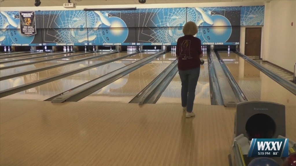 Bowling At Cypress Lanes For Mississippi Senior Olympics