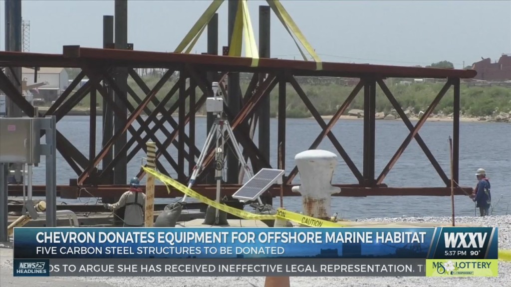 Donated Equipment Used As Artificial Reefs