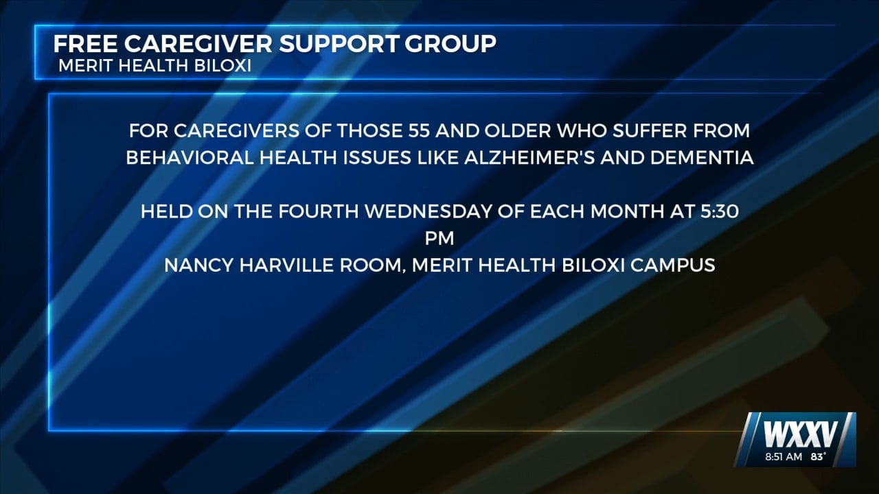 Caregiver Support Group at Merit Health Biloxi WXXV News 25
