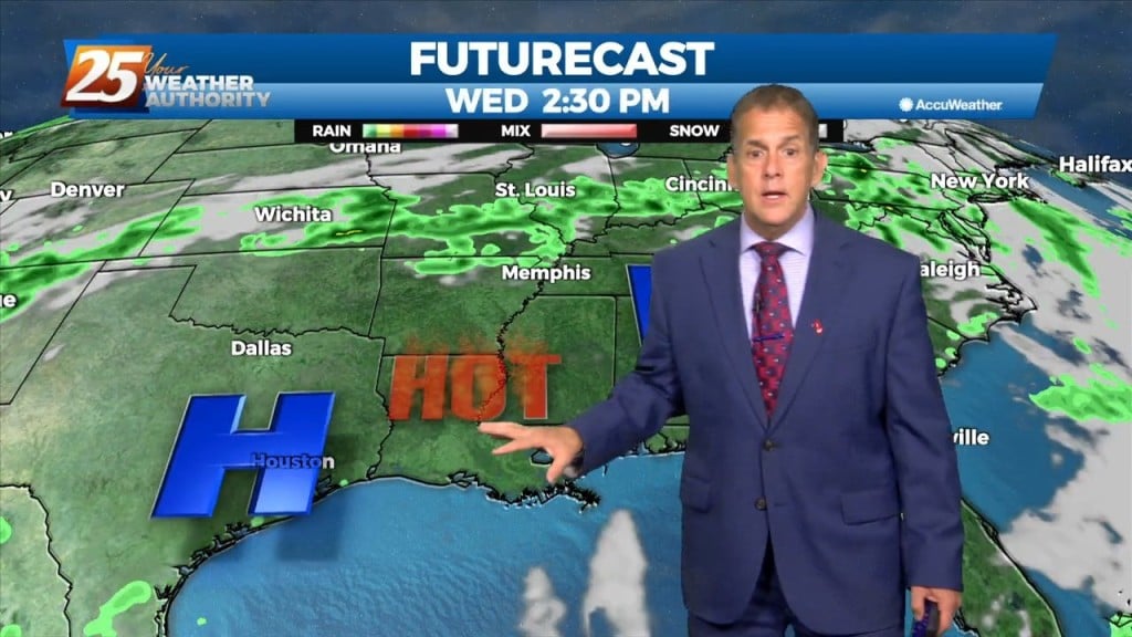 Night Rob's "100 Degrees Could Come Back" Sunday Night Forecast