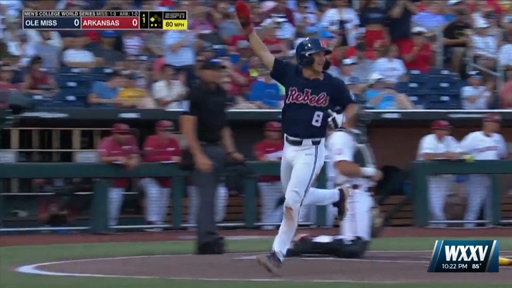 College World Series: Ole Miss Vs. Arkansas