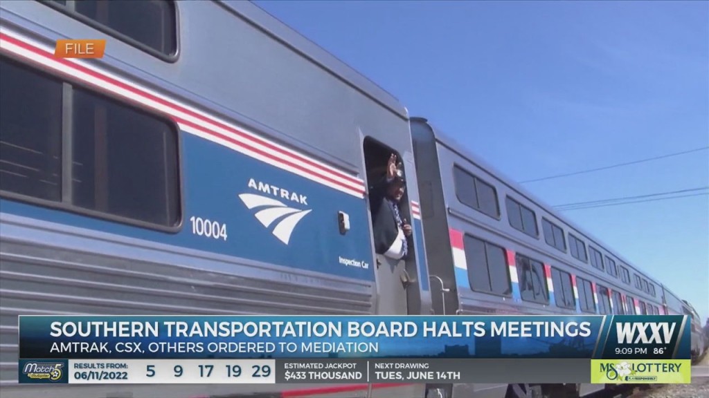 Surface Transportation Halts Meetings