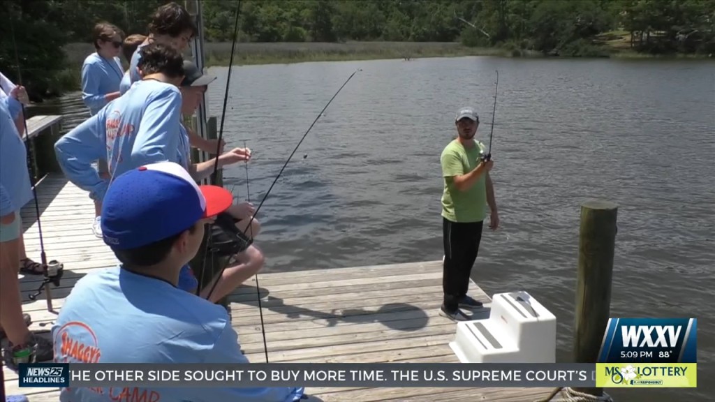 Students Participate In Shaggy’s Angler Camp At Usm Marine Education Center