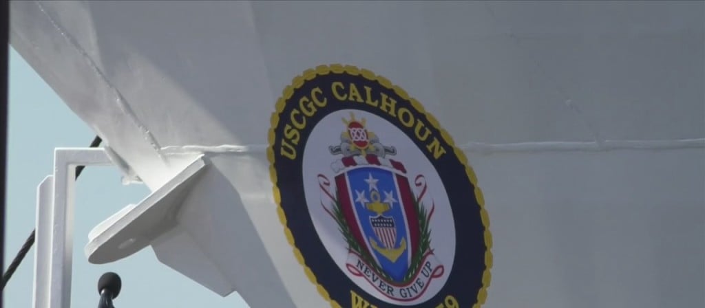 Ingalls Holds Christening For National Security Cutter