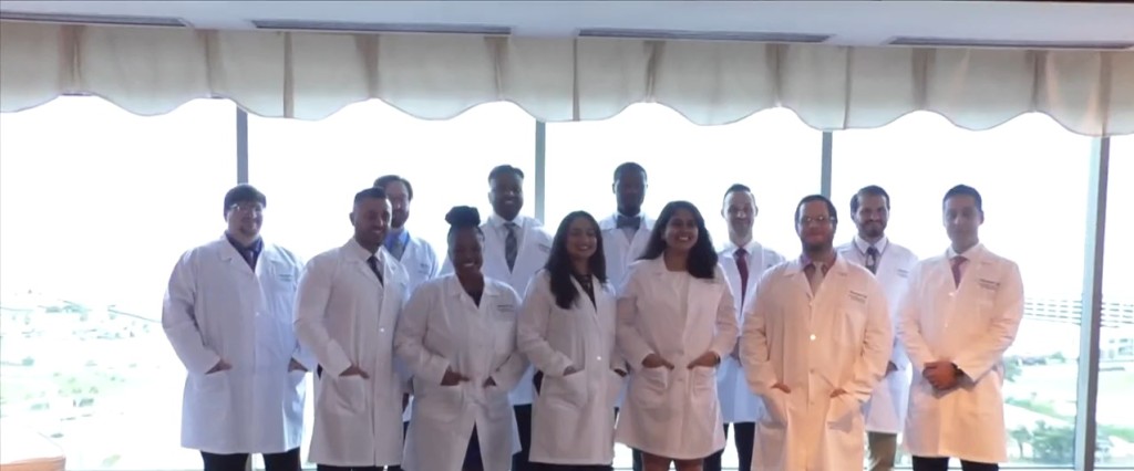 Ten Memorial Residency Students Honored At White Coat Ceremony