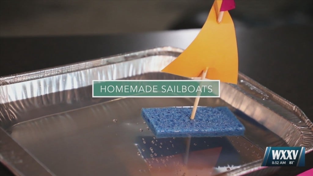 Mom To Mom: Homemade Sailboats