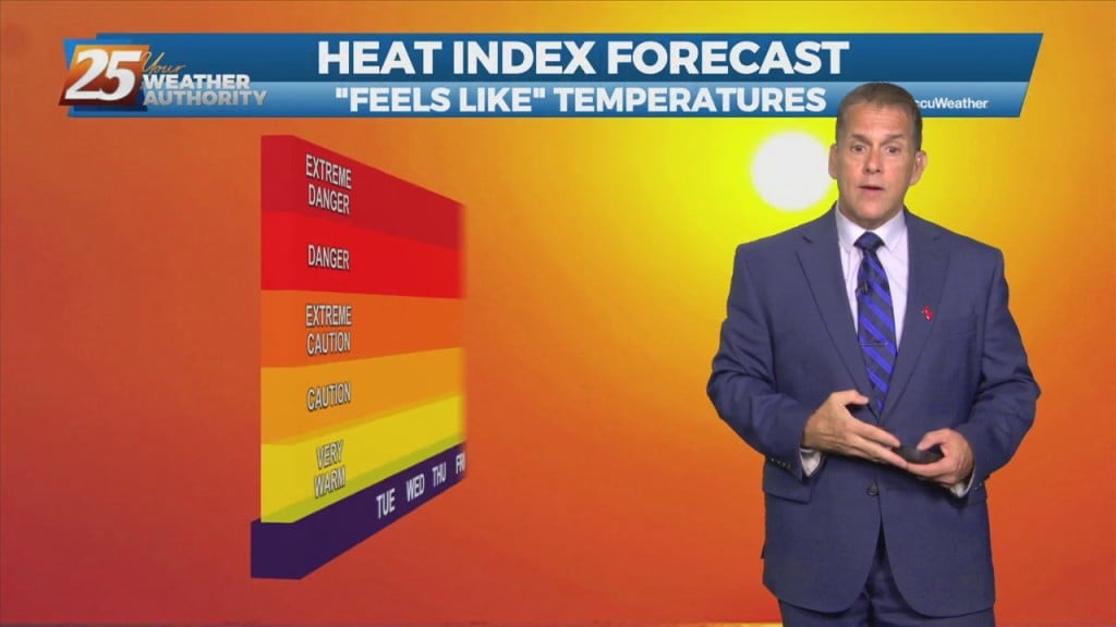 6/6 – Night Rob’s “real Feel Temperatures To Rise” Monday Evening Forecast