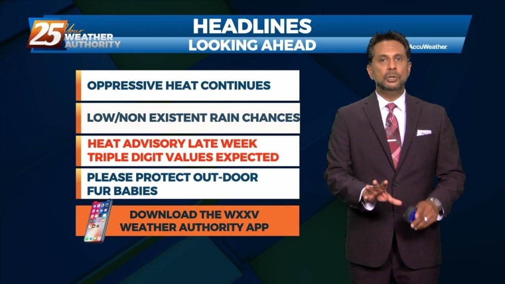 6/20 The Chief's "oppressive Heat Ahead" Afternoon Forecast