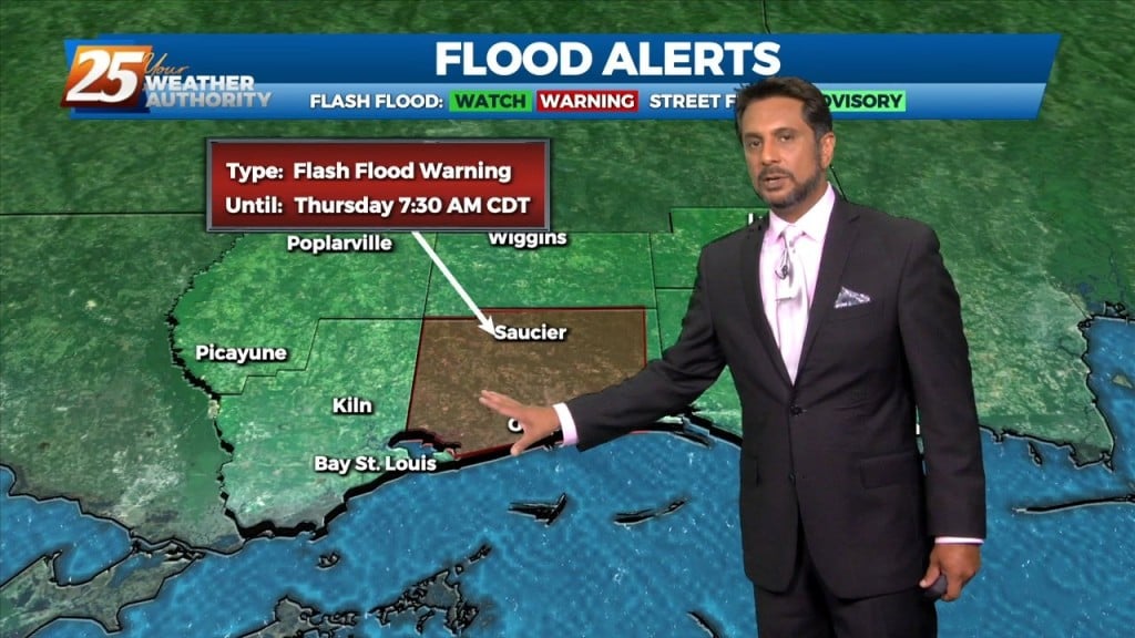 6/30 The Chief's "wet Conditions/flash Flooding" Morning Forecast