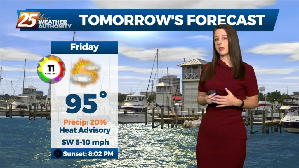 6/23 Britt's "warm" Thursday Evening Forecast