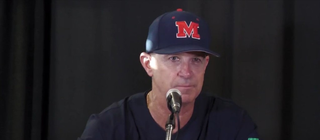 Ole Miss Head Baseball Coach Mike Bianco Named National Coach Of The Year