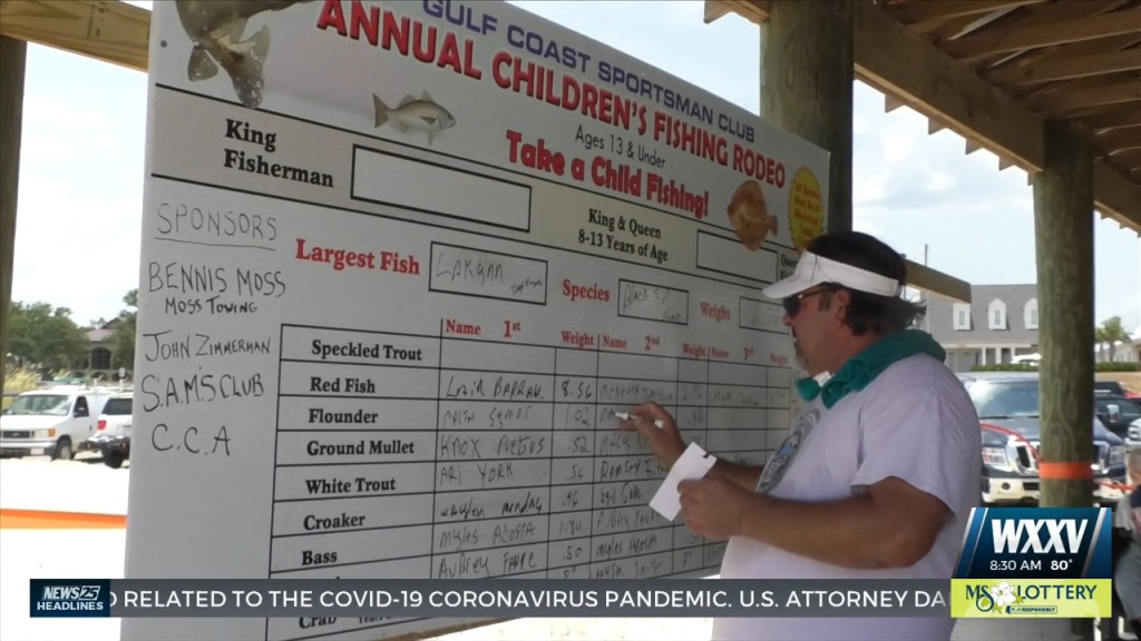 Gulf Coast Sportsman Club Holds Annual Kids Fishing Rodeo