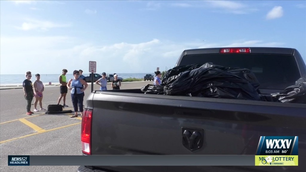 Community Comes Together To Help Clean Up The Coast