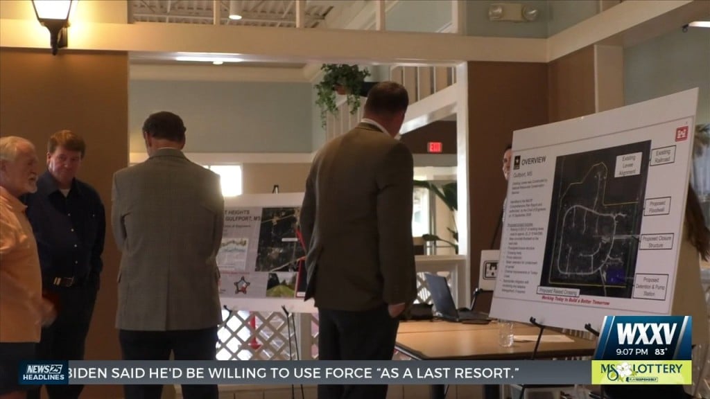 City Of Gulfport Discusses Airport Road Extension And I 10 Overpass At Public Hearing