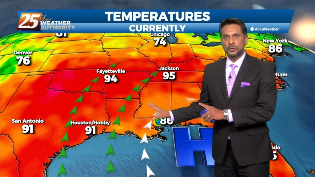7/6 Rob Knight's "lower Rain Chances, Hotter Temperatures" Afternoon Forecast