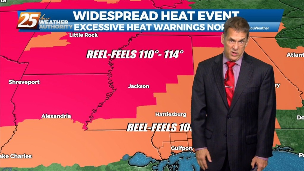 7/8 Rob Martin's "heat Advisories Again" Friday Evening Forecast