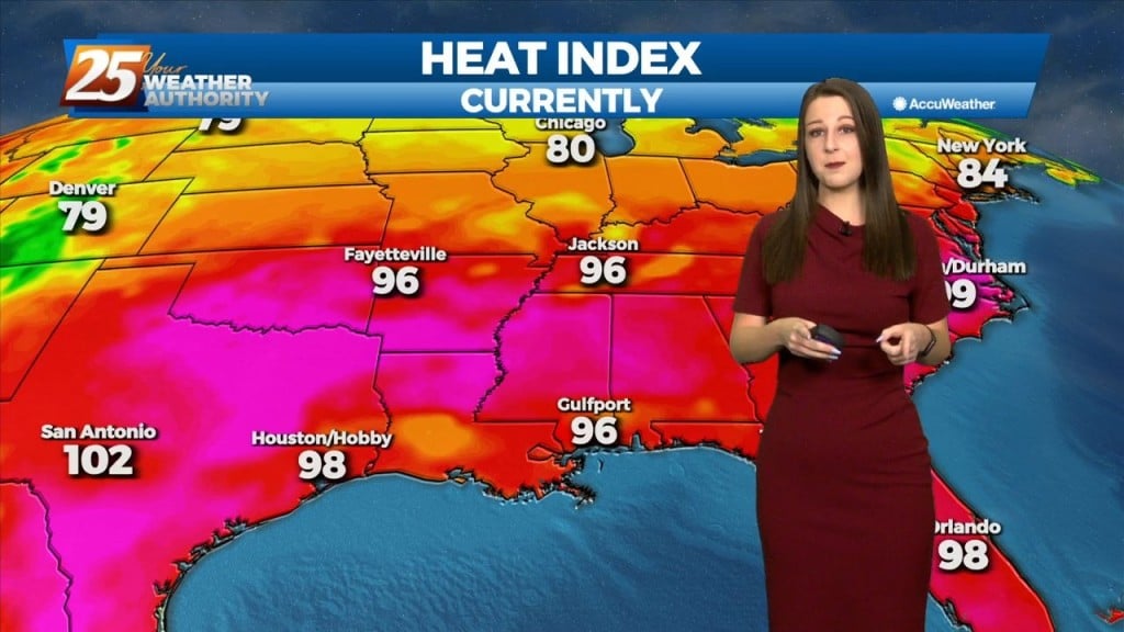 7/28 Brittany's "warm" Thursday Afternoon Forecast