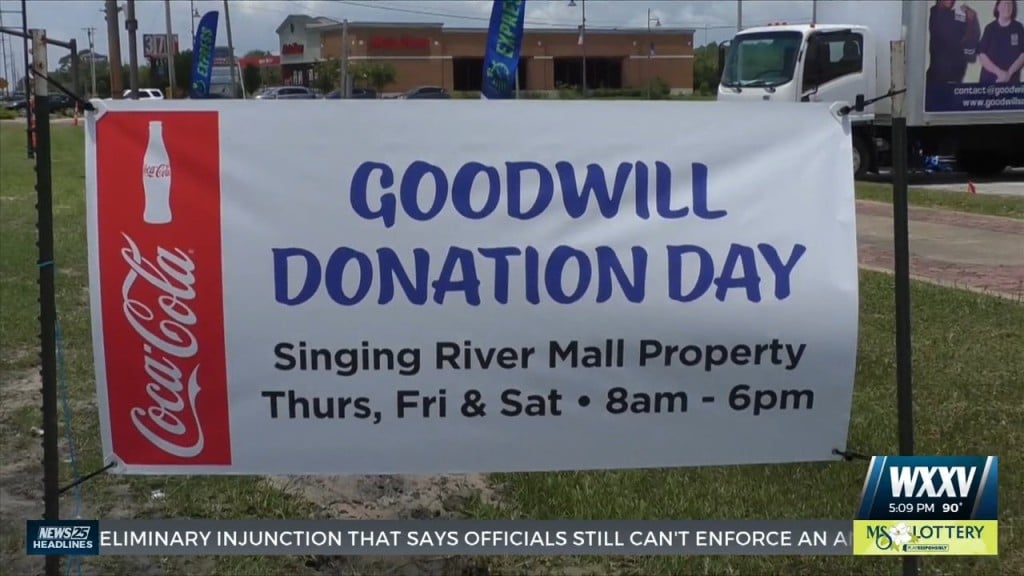 Goodwill Express Donation Station Drive Up Donation Event In Gautier