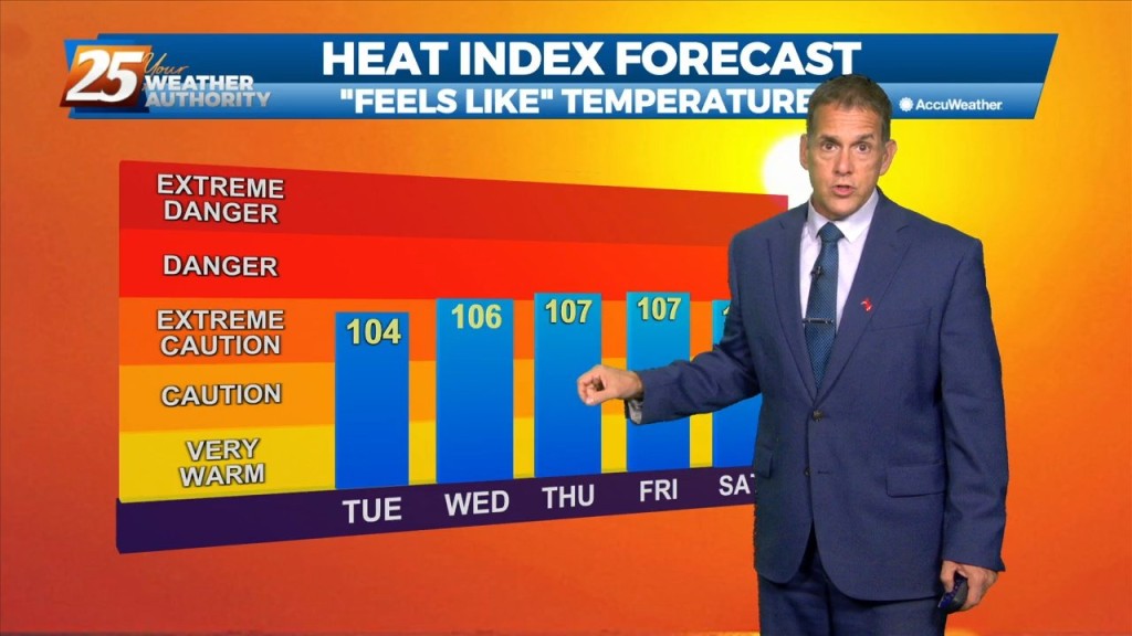 7/18 Rob Martin's "fewer Storms But Hotter" Monday Evening Forecast