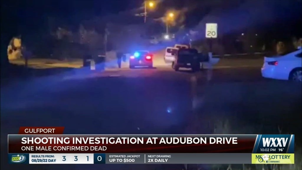 Shooting Investigation At Audubon Drive In Gulfport