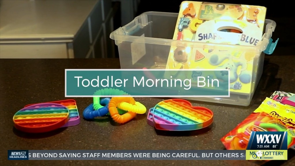 Mom To Mom: Toddler Morning Bin