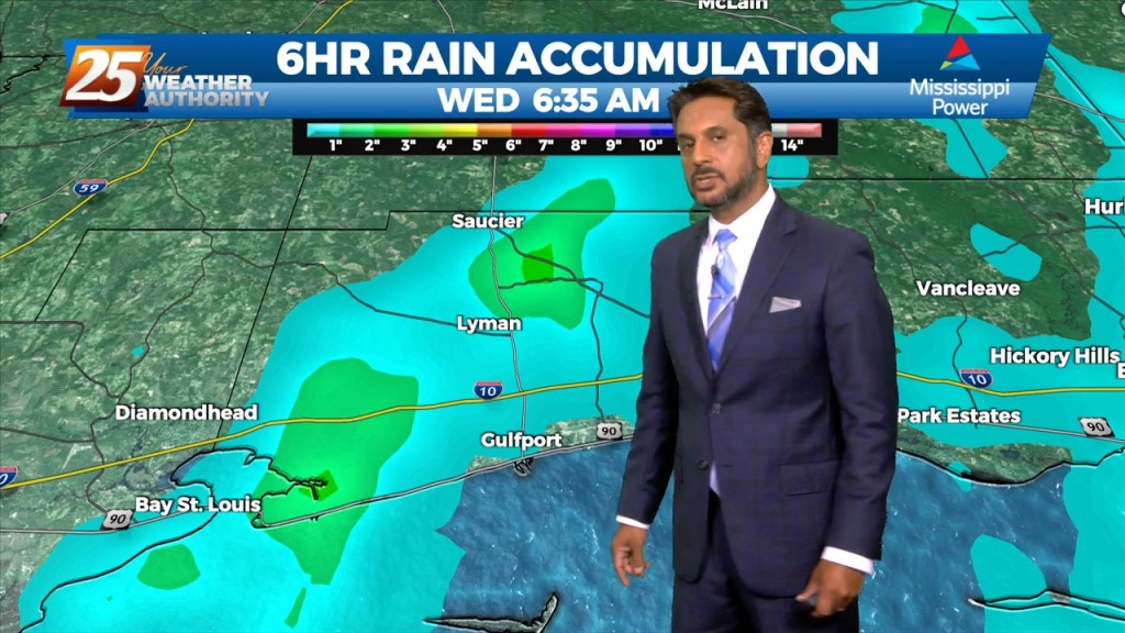 8/10 Rob Knight's "heavy Rain Threat" Wednesday Morning Forecast