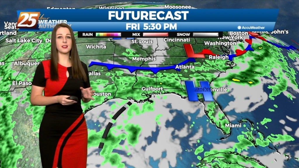 8/9 Brittany's "tropical Moisture" Tuesday Evening Forecast