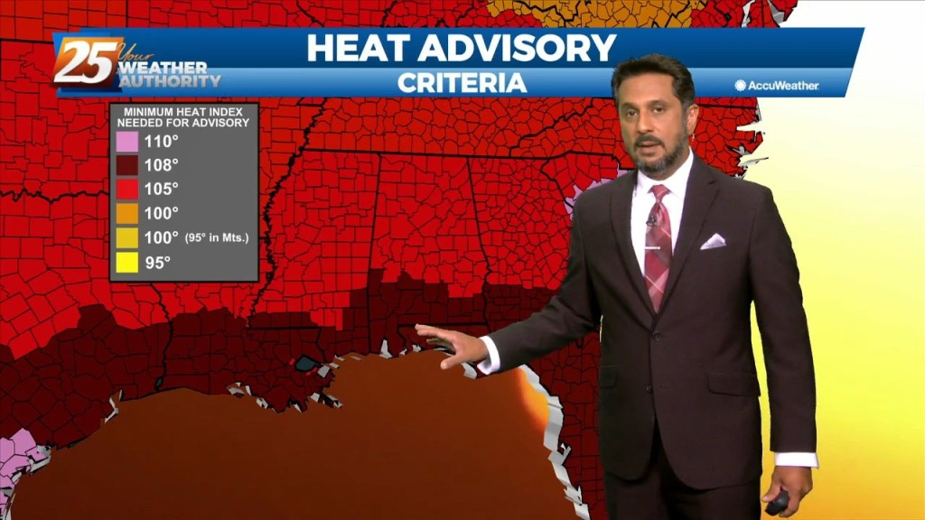 8/16 The Chief's "heat Advisory" Tuesday Morning Forecast