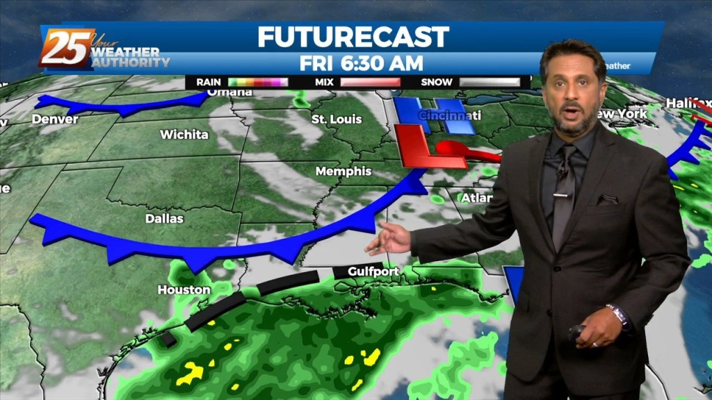 8/11 The Chief's "another Round Of Heavy Rain" Thursday Morning Forecast