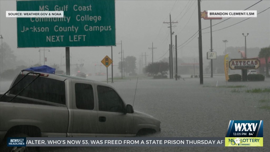Gulf Coast Drying Out After Flash Flooding