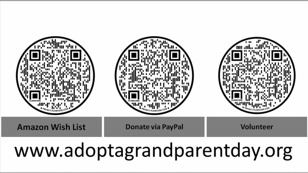 Adopt A Grandparent Day Is September 10th