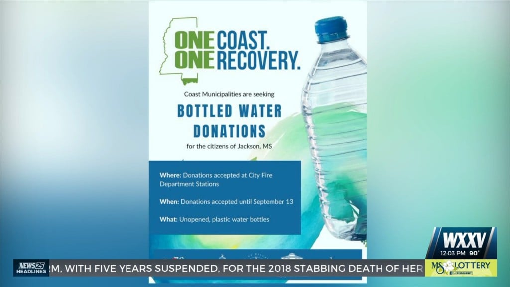 Coast Cities Organize Water Drive To Help Jackson Residents During Water Crisis