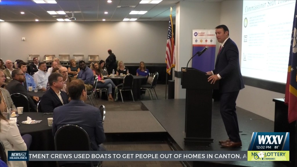 Public Safety Commissioner Sean Tindell Speaks At Coast Chamber Connections Breakfast