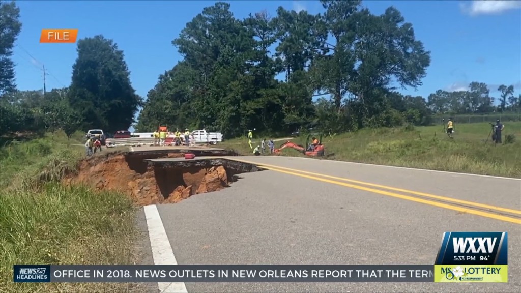 One Year Since Tragic Highway 26 Road Collapse In George County