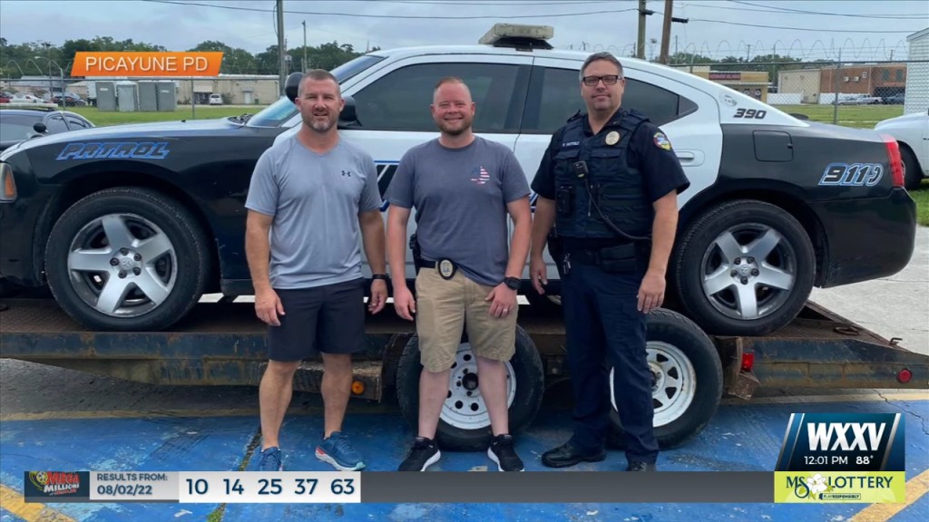 City Of Picayune Donating Cruiser To Whitesburg Police Department After Community Hit By Flooding