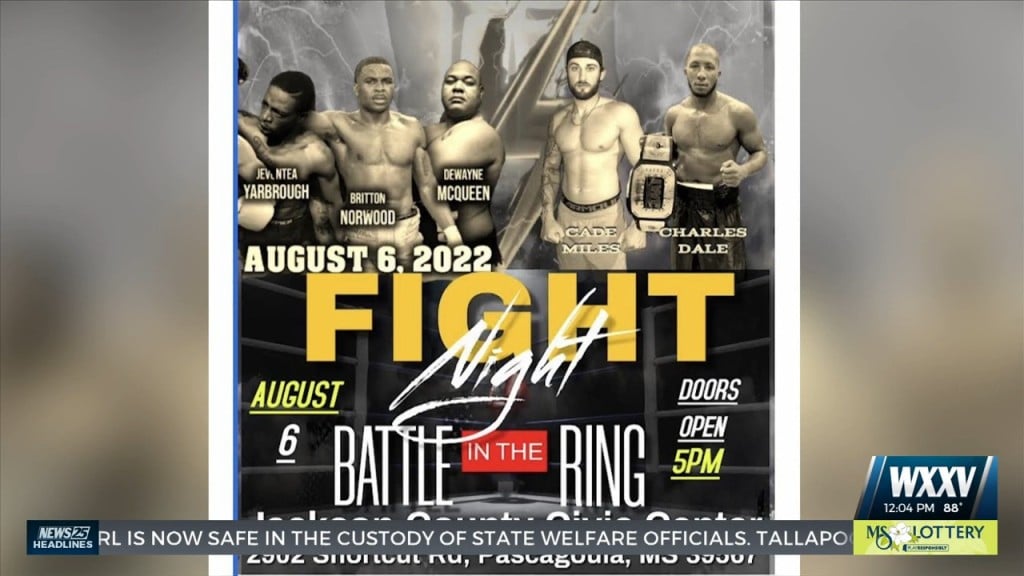 Fight Night Boxing Event Saturday At The Jackson County Civic Center