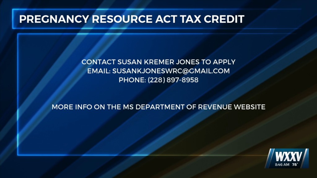 Pregnancy Resource Act Offers Tax Credit