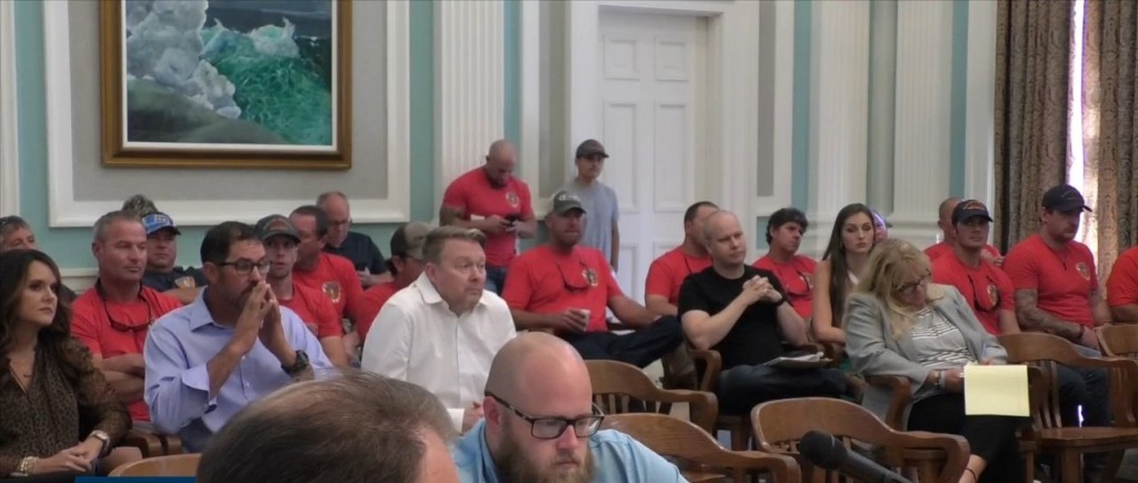 Biloxi Fire Department Fights For Raise At City Hall