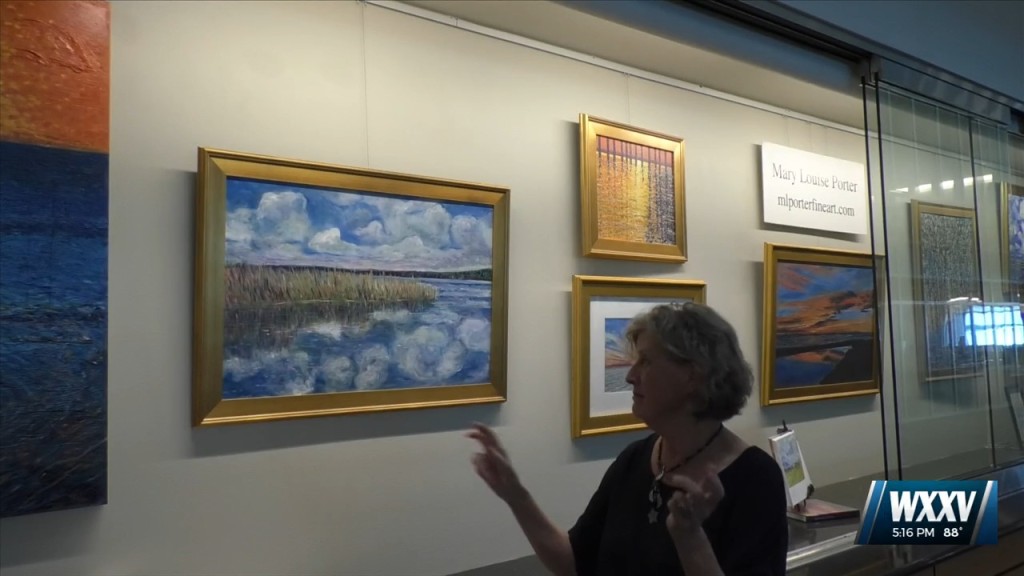 Gulfport Biloxi International Airport Installs New Art Exhibit