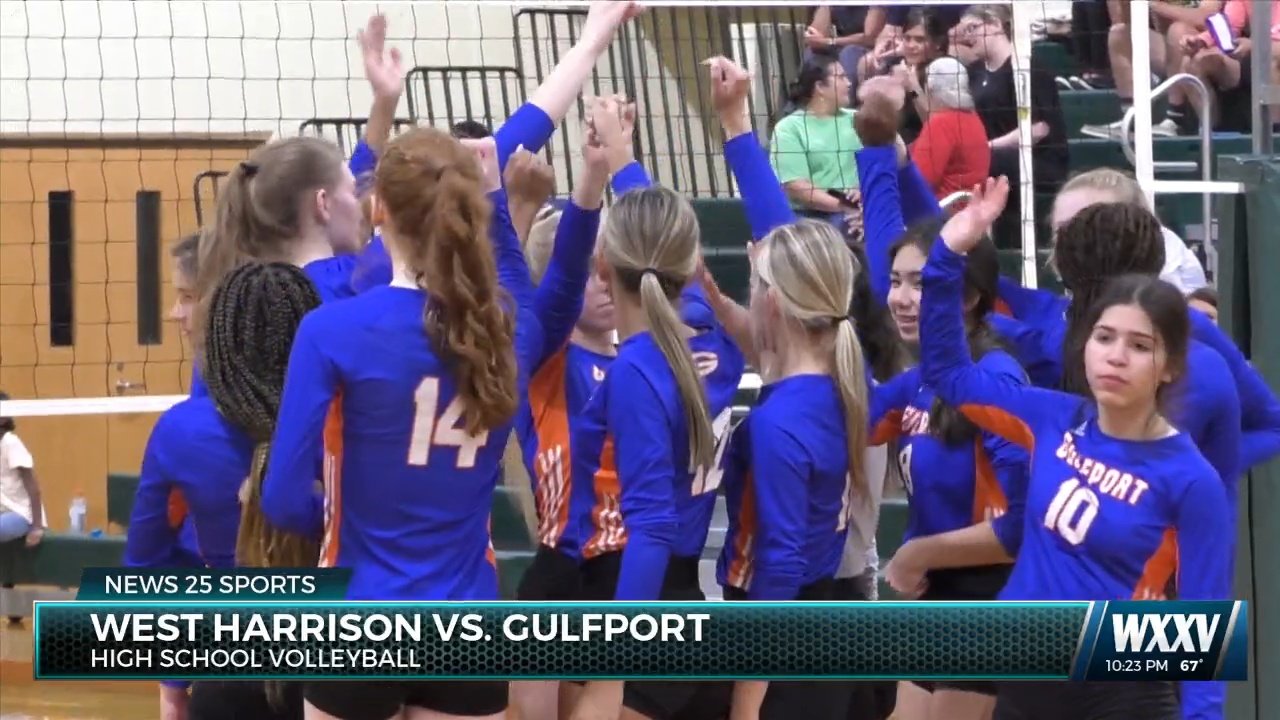 High School Volleyball West Harrison vs. Gulfport WXXV News 25
