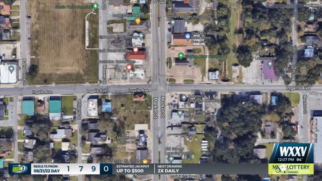 Market St. And Ingalls Avenue In Pascagoula Closing Tonight For Construction