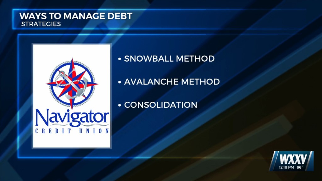 Navigator Credit Union Financial Tips: Ways To Manage Debt