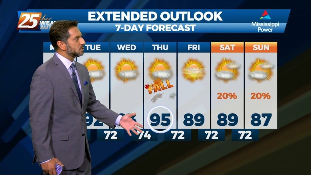9/19 The Chief's "summertime Pattern" Monday Morning Forecast