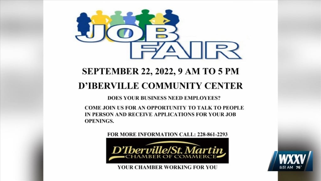 Job Fair Thursday At D’iberville Community Center