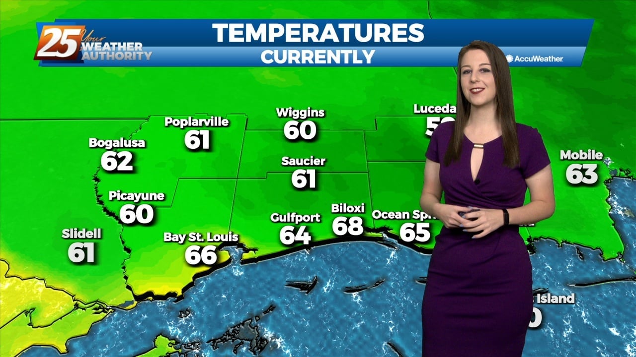 10/23 - Brittany's "Changes Ahead For The New Workweek" Sunday Night Forecast - WXXV News 25