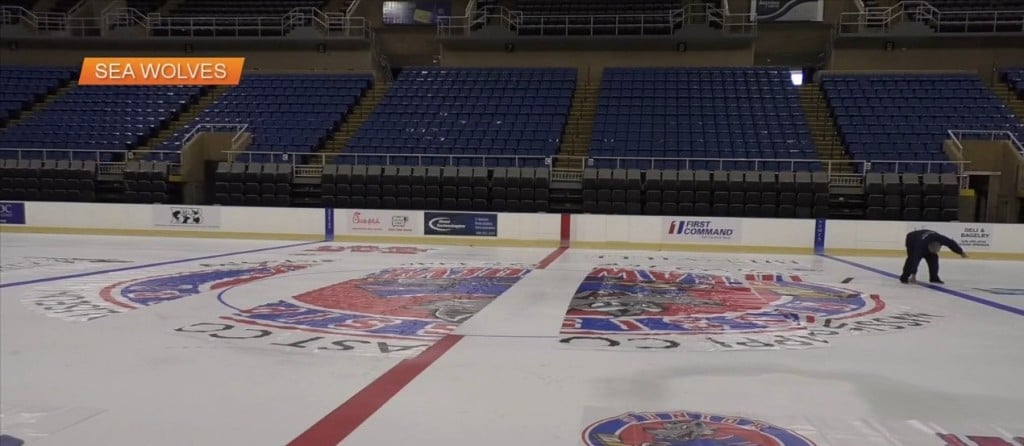 Sea Wolves Put Ice Logos Down As They Prepare For Upcoming Season
