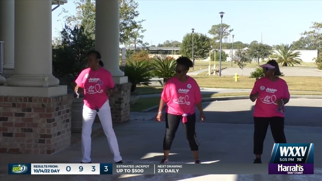 Pascagoula Senior Center Holds Inaugural Breast Cancer Awareness Walk