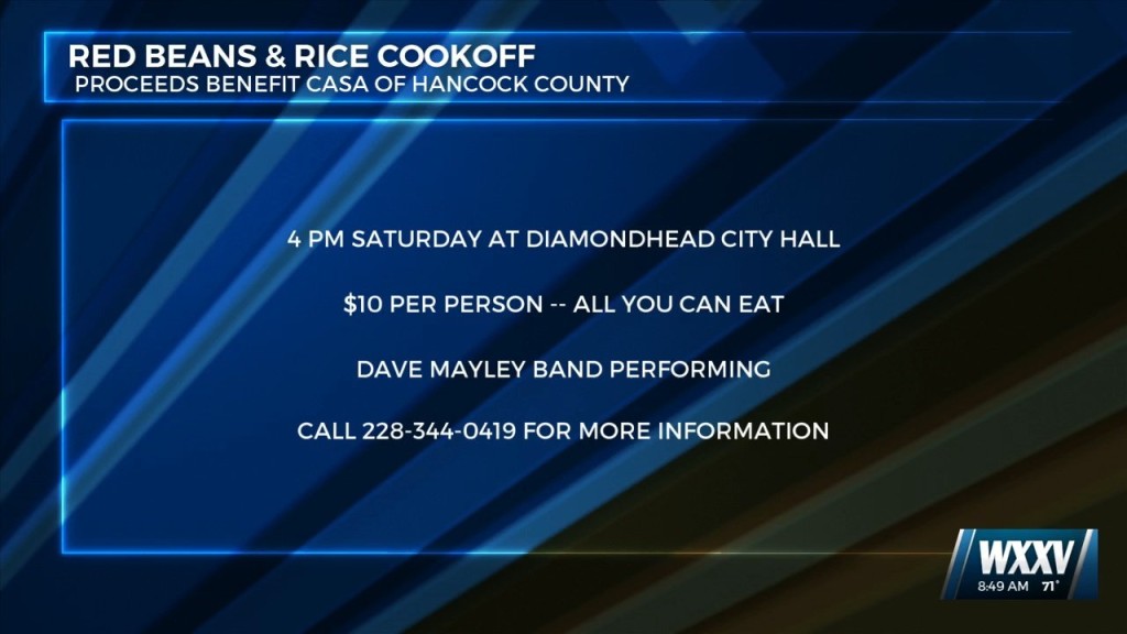 Red Beans And Rice Cookoff Benefiting Casa Of Hancock County