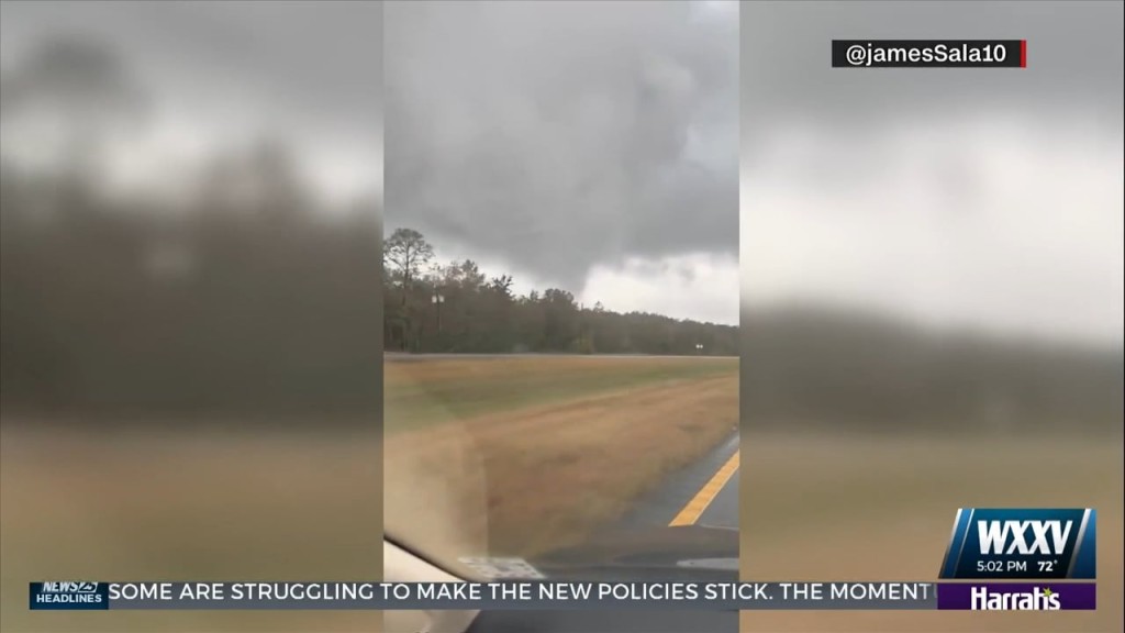 Tornado Caught On Camera In Moss Point Saturday