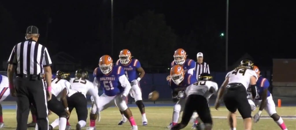 High School Football: Gulfport Admirals Vs. D’iberville Warriors